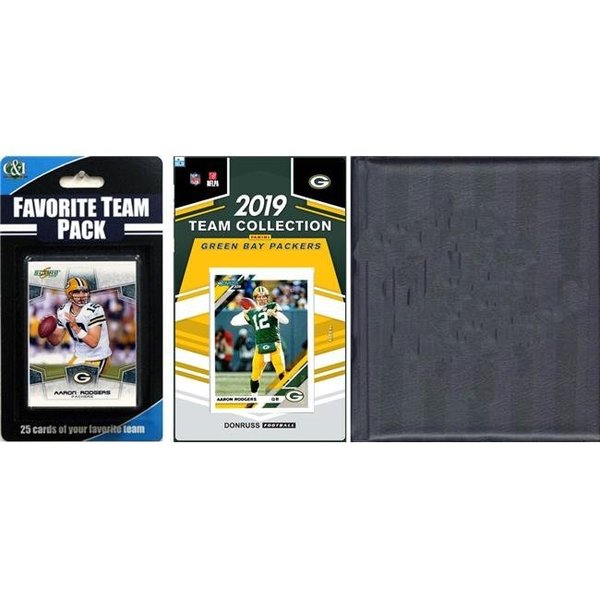 Williams & Son Saw & Supply C&I Collectables 2019PACKERSTSC NFL Green Bay Packers Licensed 2019 Score Team Set & Favorite Player Trading Card Pack Plus Storage Album 2019PACKERSTSC